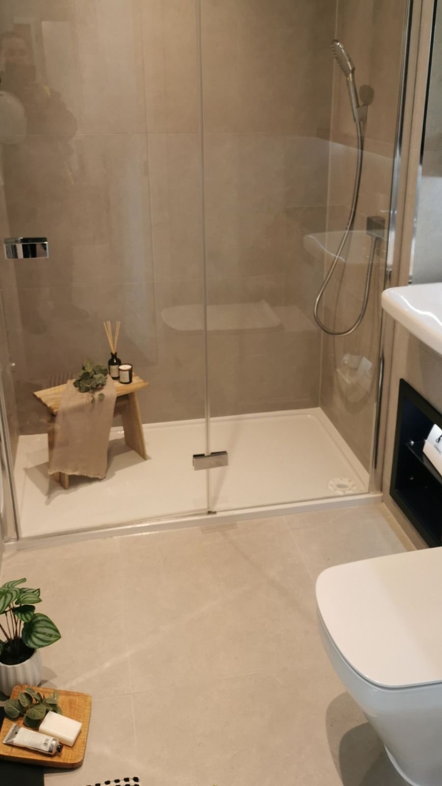 Recently finished shower installation by Call Bob Plumbing