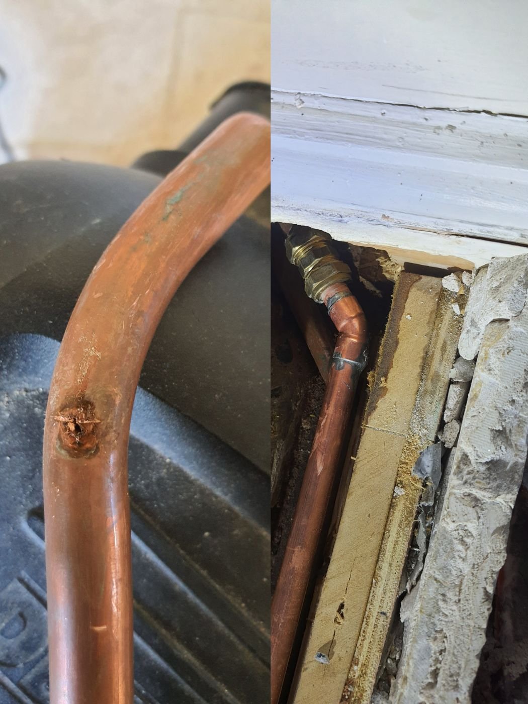 Basin taps fitted and tested